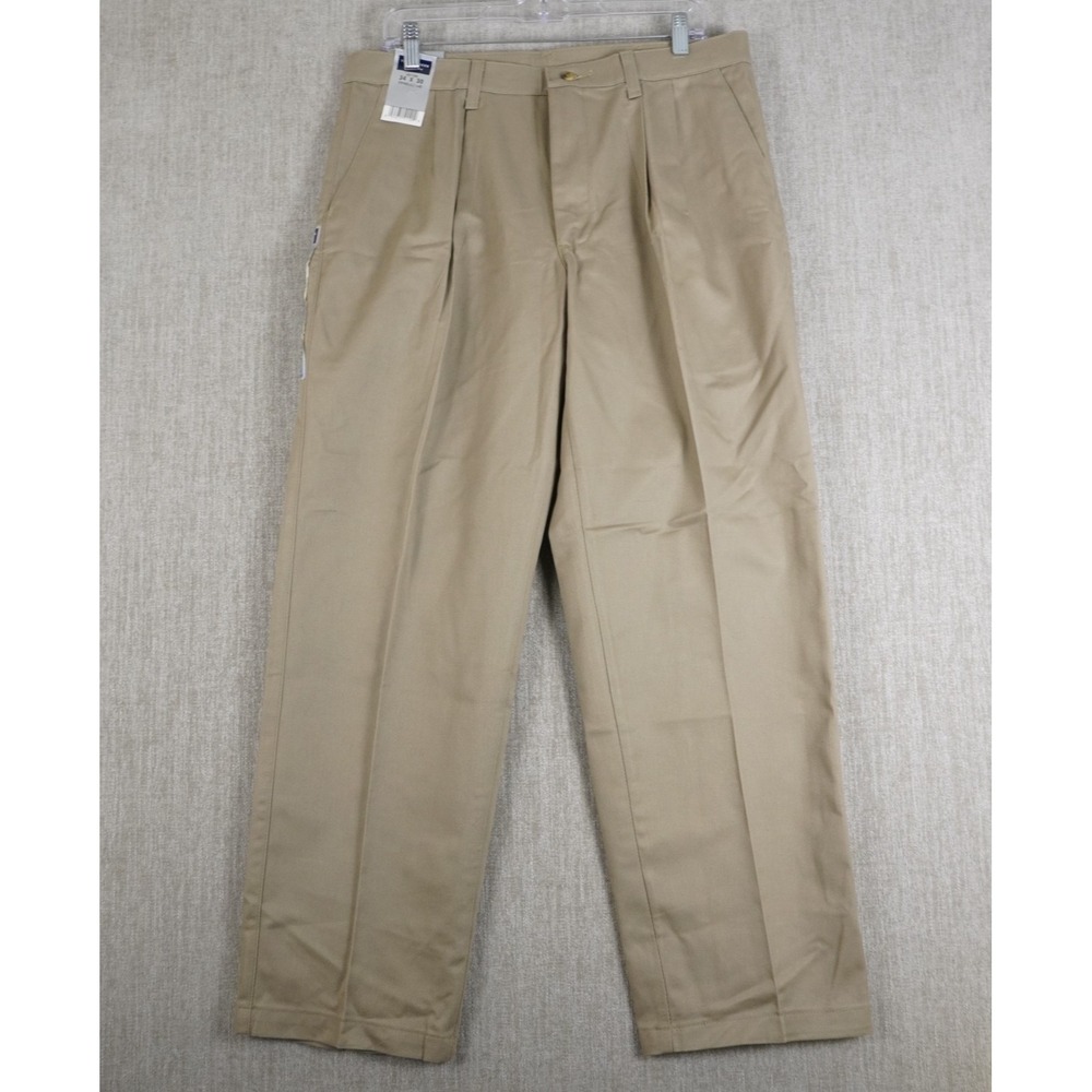 WRANGLER Timber Creek ULTIMATE KHAKIS PANTS 34x30 NEW Wrinkle Free EXPAND WAIST